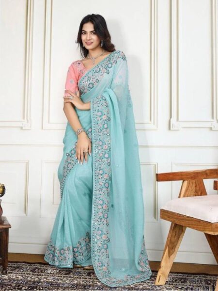 Crunchy Silk Saree