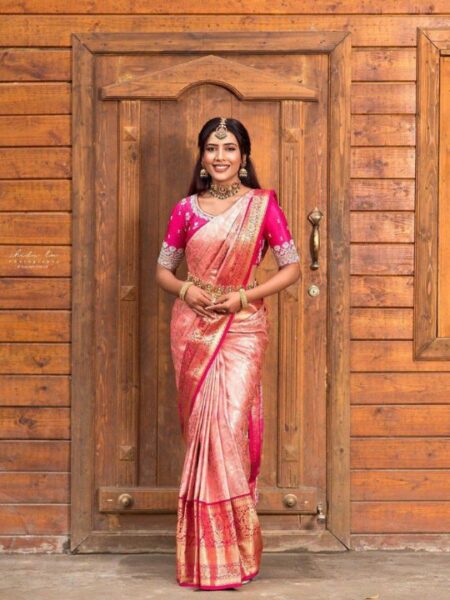 Lichi Silk Saree