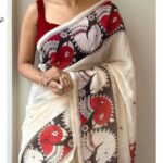 Linen Saree