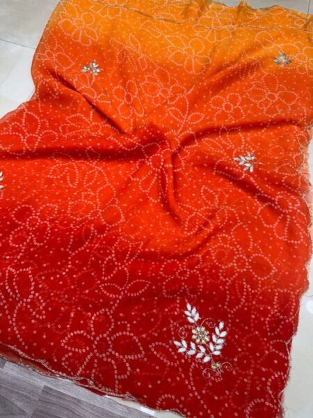 Georgette Chiffon Saree