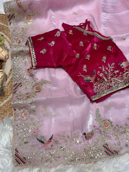 Pure Soft Zimmy Choo Silk Saree