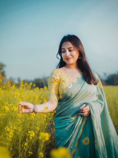 Chanderi Cotton Saree